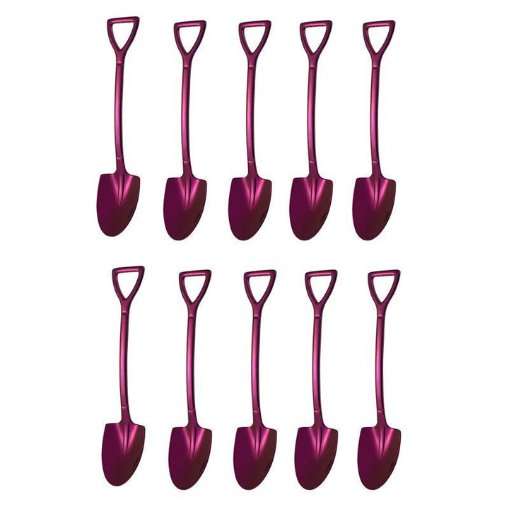 10PCS Coffee Spoon Shovel Dessert Spoon Teaspoon Stirring Spoon | Stornfield