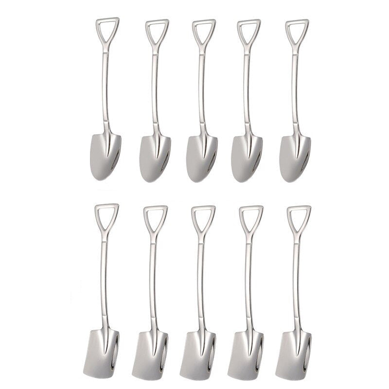 10PCS Coffee Spoon Shovel Dessert Spoon Teaspoon Stirring Spoon | Stornfield