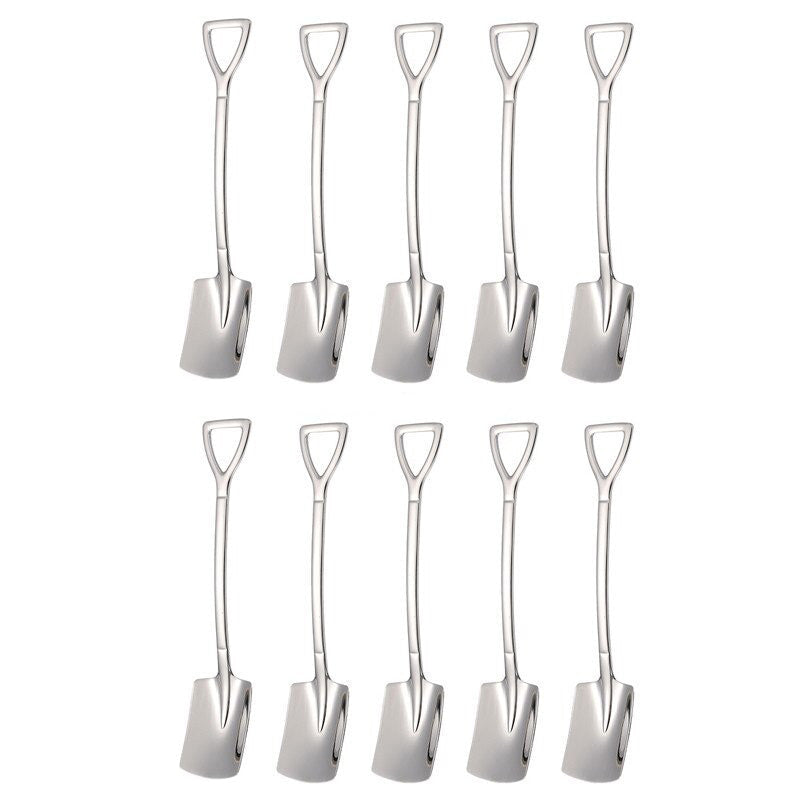 10PCS Coffee Spoon Shovel Dessert Spoon Teaspoon Stirring Spoon | Stornfield