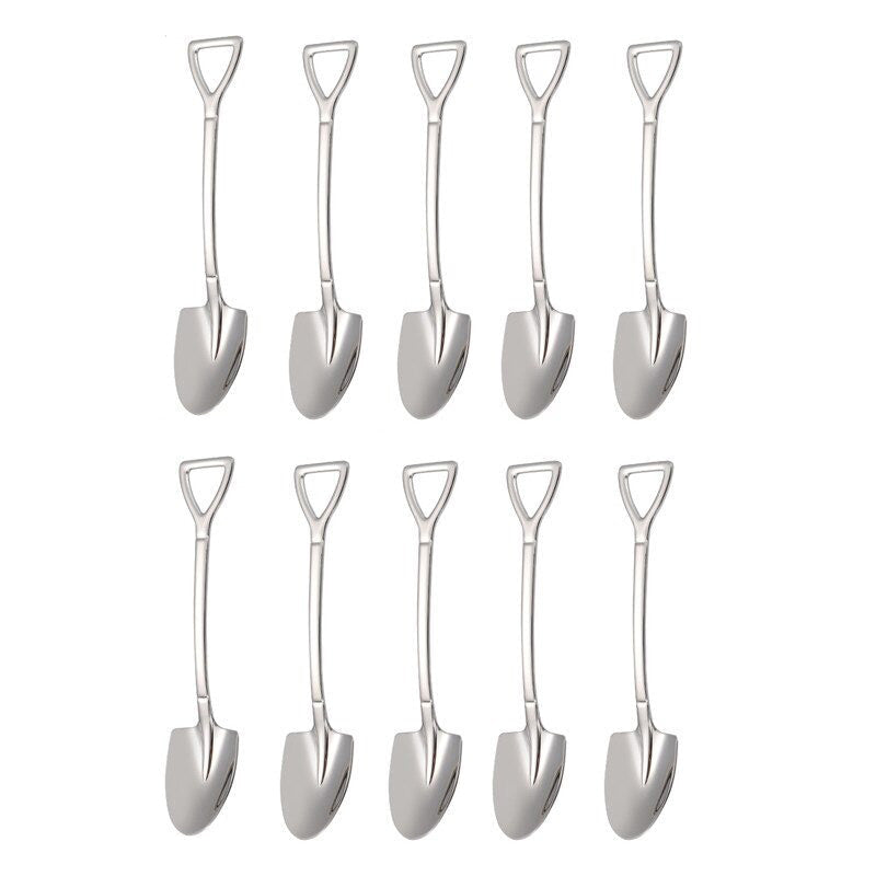 10PCS Coffee Spoon Shovel Dessert Spoon Teaspoon Stirring Spoon | Stornfield