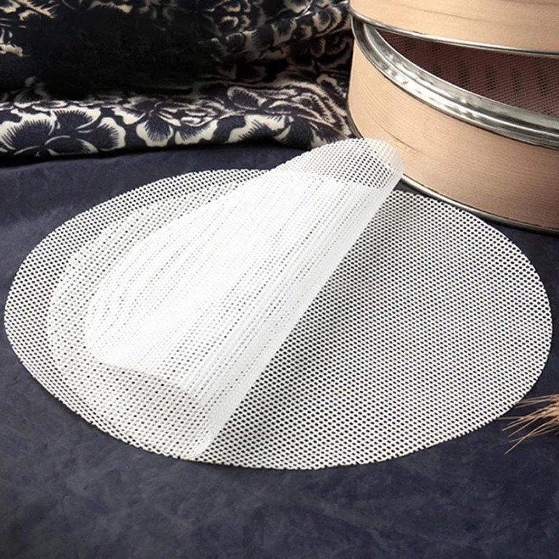 10Pcs Reusable Non-Stick Silicone Round Steamer Mat | Stornfield