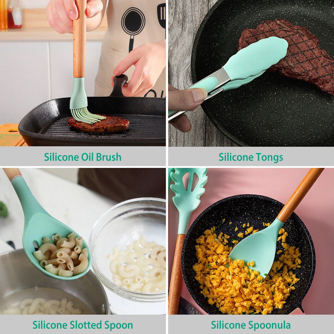 Stornfield | 11-Piece Silicone Cookware Set