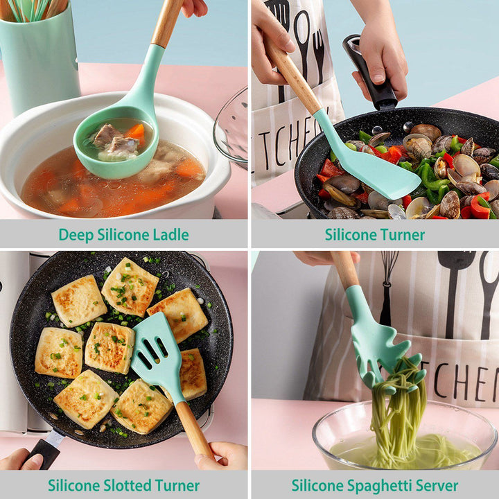 Stornfield | 11-Piece Silicone Cookware Set