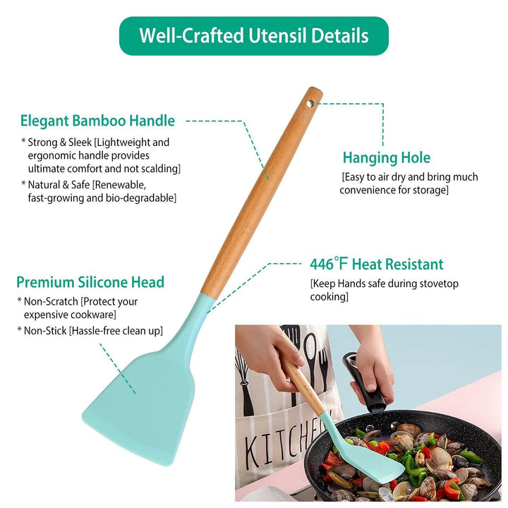 Stornfield | 11-Piece Silicone Cookware Set