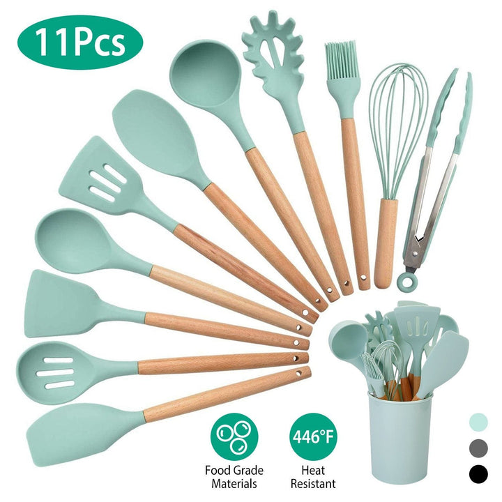 Stornfield | 11-Piece Silicone Cookware Set