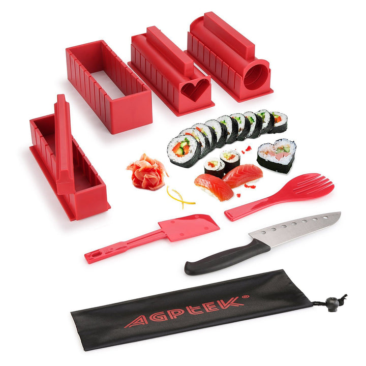 Stornfield | 11-Piece Sushi Making Kit Sushi Rolls with High-Quality Sushi Knife