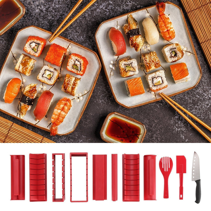 Stornfield | 11-Piece Sushi Making Kit Sushi Rolls with High-Quality Sushi Knife