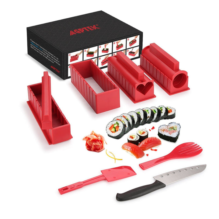 Stornfield | 11-Piece Sushi Making Kit Sushi Rolls with High-Quality Sushi Knife