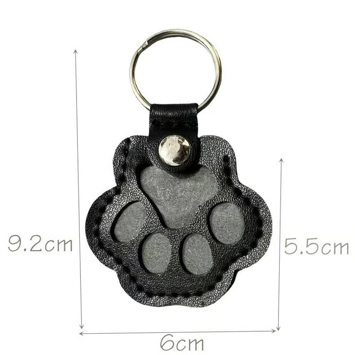 PawMemorie keychain – memorial pendant with paw print and inner compartment | Stornfield