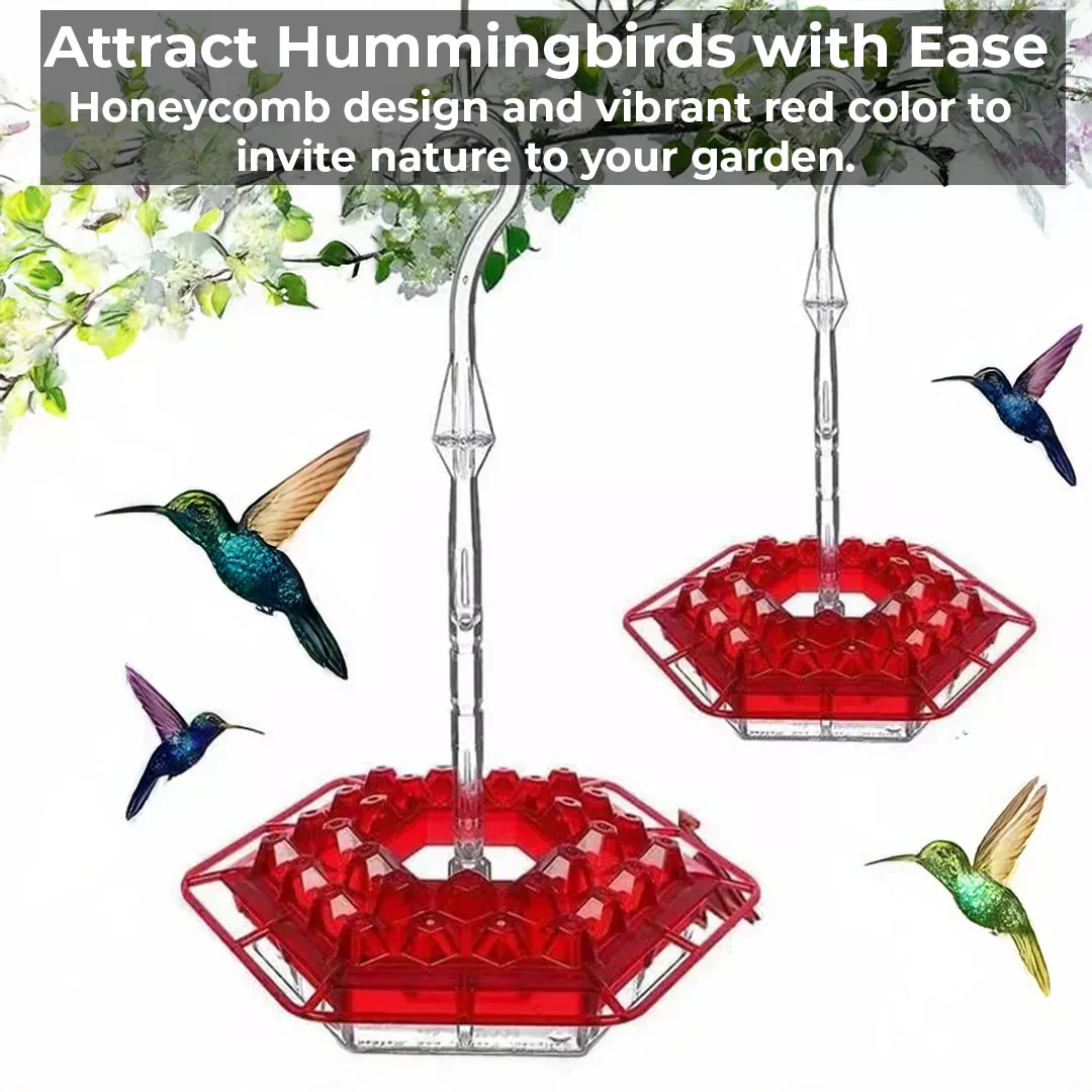 Stornfield | Ant-Proof Hummingbird Feeder with 30 Bee-Resistant Ports