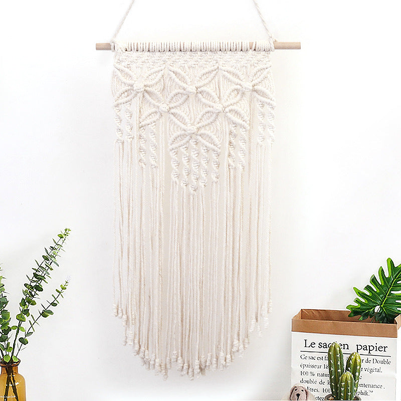 Macramé Wall Decor with Elaborate Decorations Stornfield