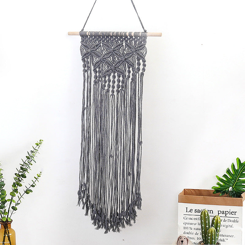 Macramé Wall Decor with Elaborate Decorations Stornfield