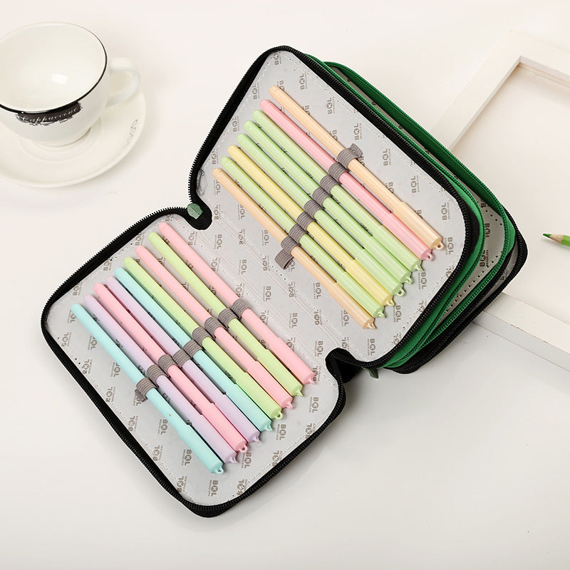 Animal-Themed Multi-Compartment Organizer Pouch