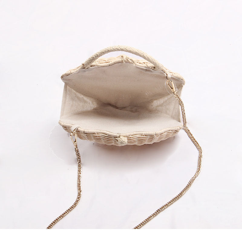 Handcrafted beach bag with organic design Stornfield