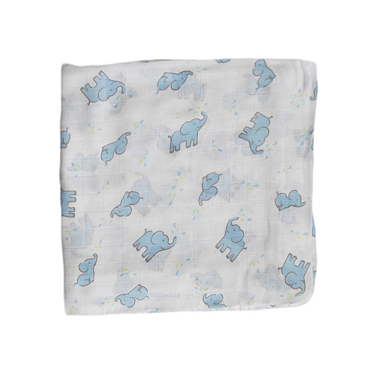 Organic Cotton Dinosaur Print Muslin Swaddle Stornfield
