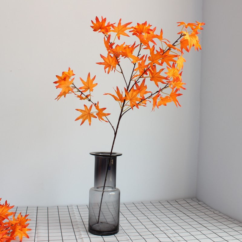 Artificial Maple Leaf Branch