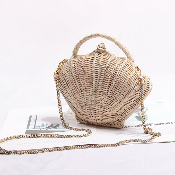 Handcrafted beach bag with organic design Stornfield