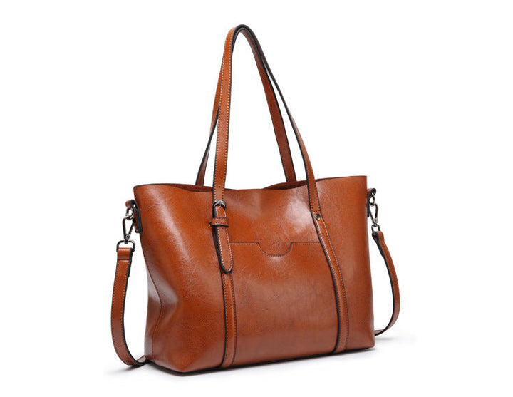 Stornfield | Elegant leather handbag with handmade details