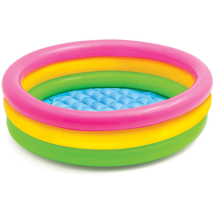 Women Inflatable Children's Pool with Cheerful Animal Motif Stornfield