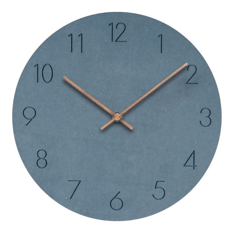 Stornfield | NordWhisper Wall Clock – Silent wall clock in Nordic design