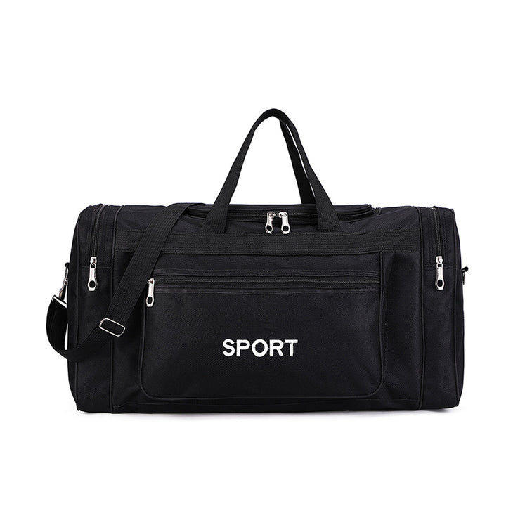 Sporty travel bag with sturdy design and multiple compartments Stornfield