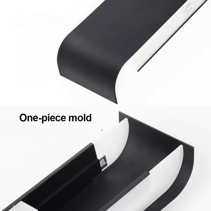 Stornfield | Nordic LED Wall Light - Modern Brushed Aluminum Indoor Wall Sconce