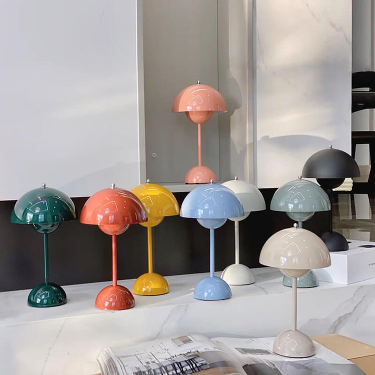 Stornfield | Modern Mushroom Table Lamp