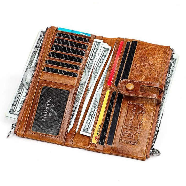 Long Wallet in Genuine Leather | Stornfield