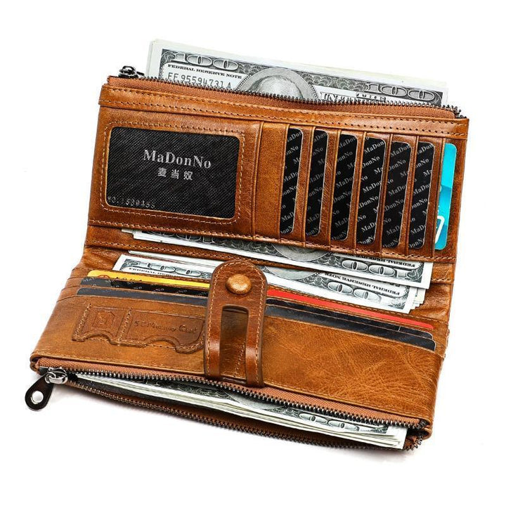 Long Wallet in Genuine Leather | Stornfield
