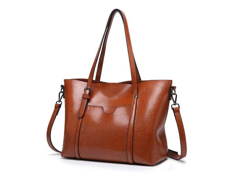 Stornfield | Elegant leather handbag with handmade details
