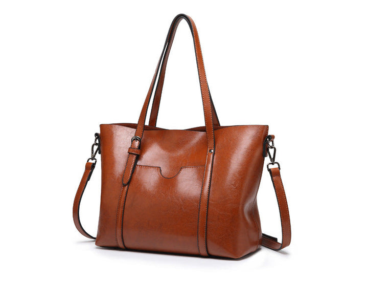 Stornfield | Elegant leather handbag with handmade details
