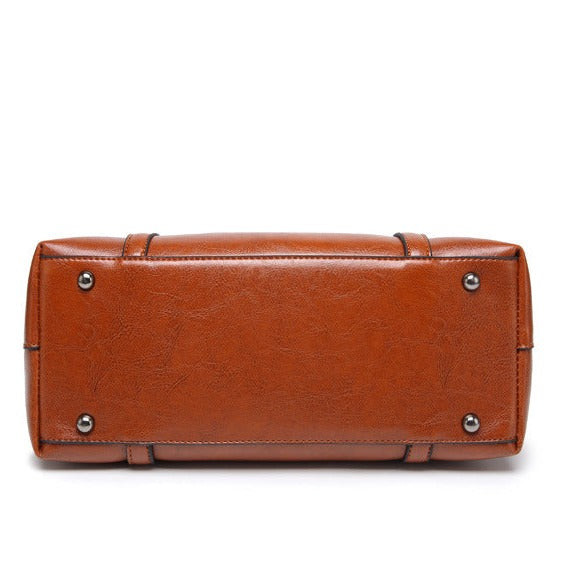 Stornfield | Elegant leather handbag with handmade details
