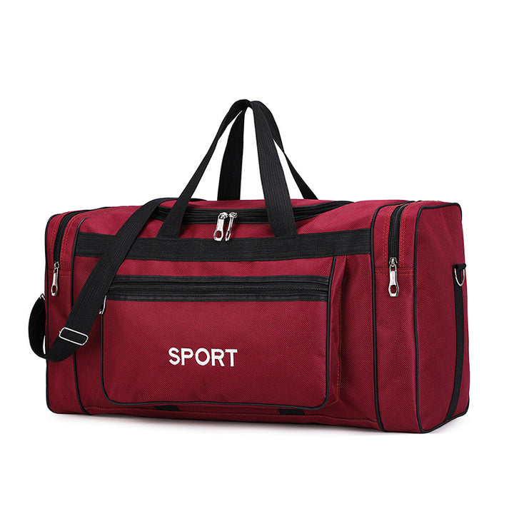 Sporty travel bag with sturdy design and multiple compartments Stornfield