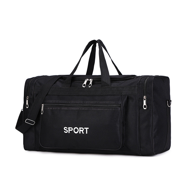 Sporty travel bag with sturdy design and multiple compartments Stornfield