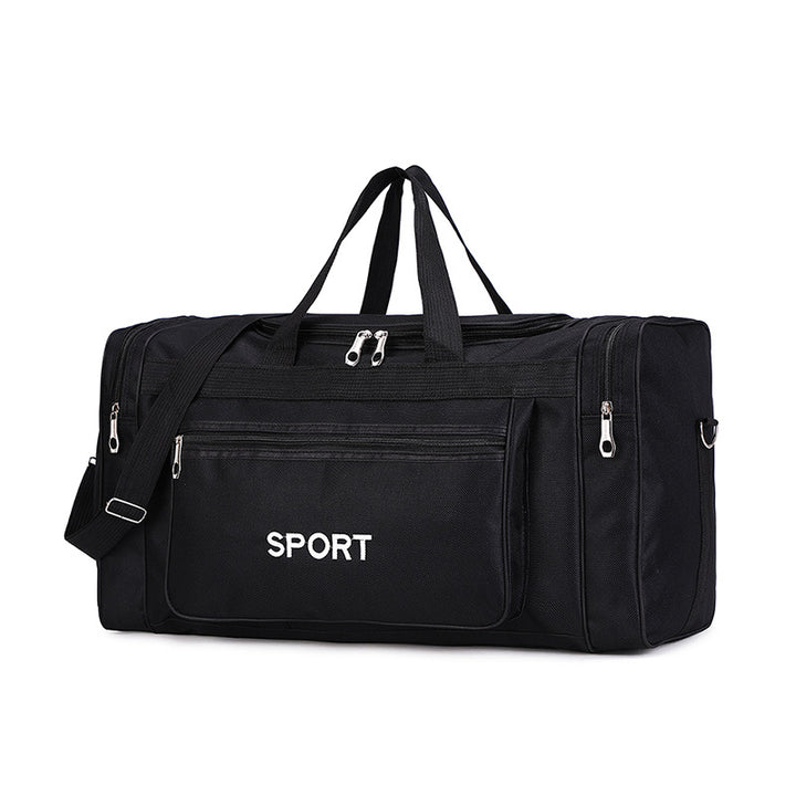Sporty travel bag with sturdy design and multiple compartments Stornfield