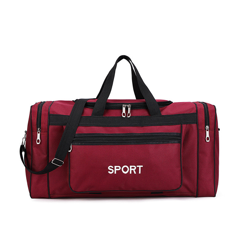 Sporty travel bag with sturdy design and multiple compartments Stornfield