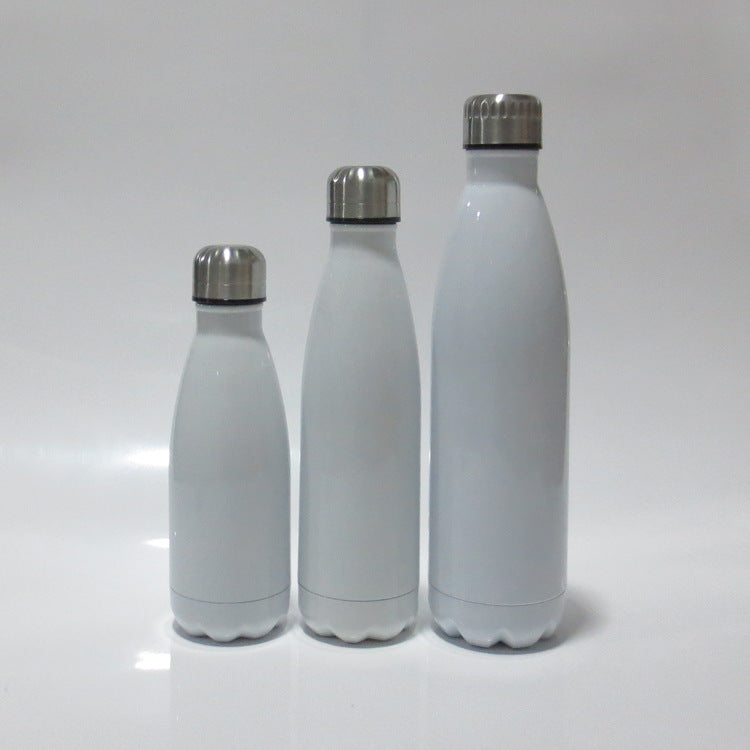 Ladies stainless steel insulated bottle with innovative grip surface Stornfield
