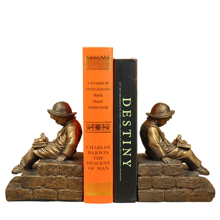 Vintage Figurative Bookends