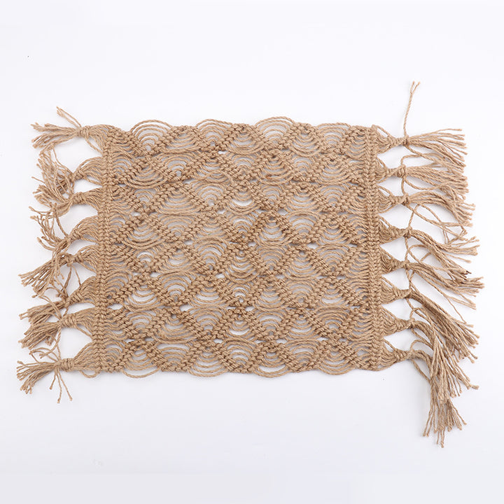Decorative Macrame Placemat Stornfield