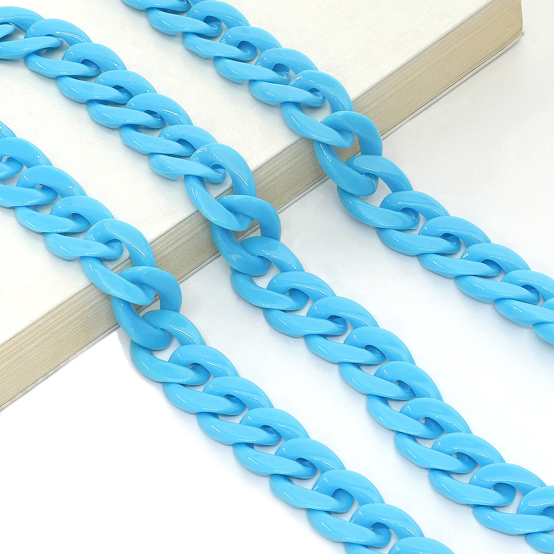 Colorful Oversized Acrylic Eyewear Chain Stornfield