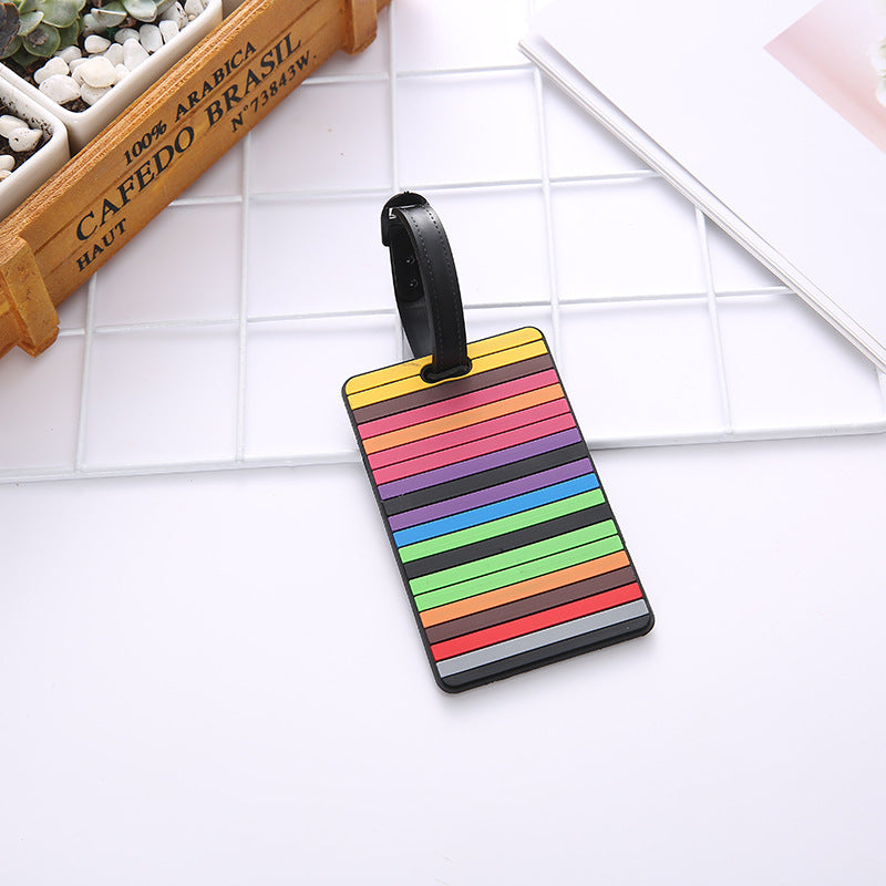 Unisex Geometric Pattern Travel Luggage Tag Stornfield