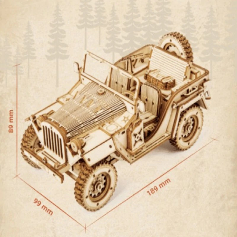 Super Wooden Mechanical Model Puzzle Set | Stornfield