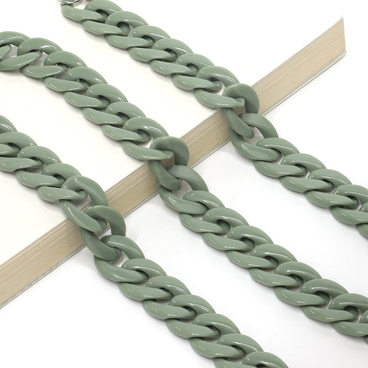Colorful Oversized Acrylic Eyewear Chain Stornfield