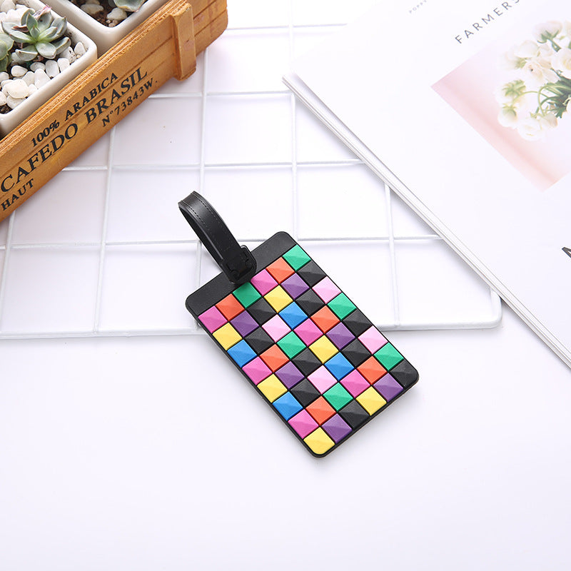 Unisex Geometric Pattern Travel Luggage Tag Stornfield