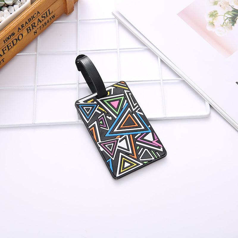 Unisex Geometric Pattern Travel Luggage Tag Stornfield