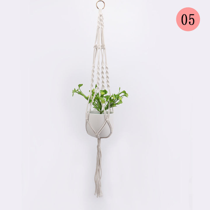 Plant-hanging macrame shelf Stornfield
