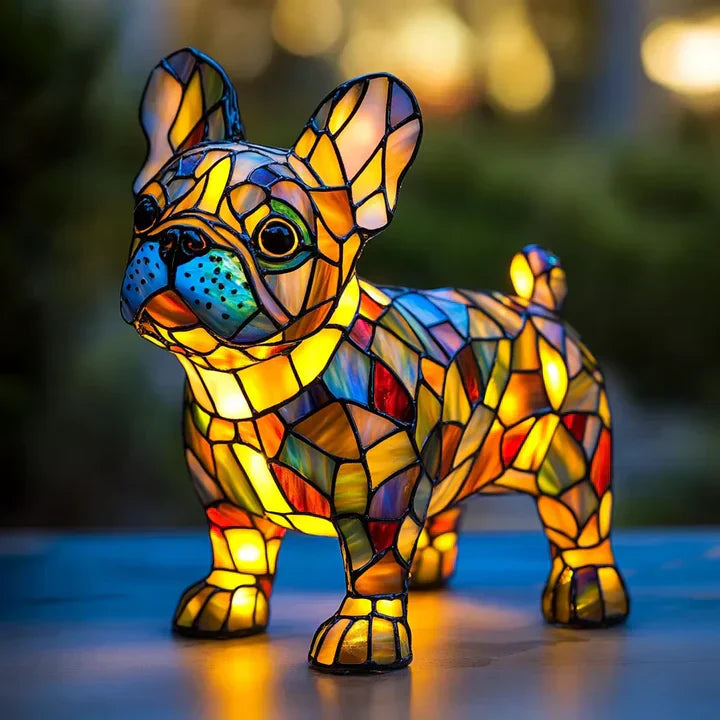 Lumidog Handmade Illuminating Dog Lamp – Ambient Lighting and Gift | Stornfield
