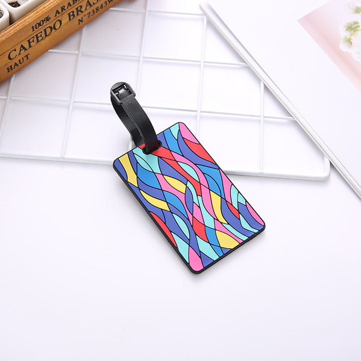 Unisex Geometric Pattern Travel Luggage Tag Stornfield