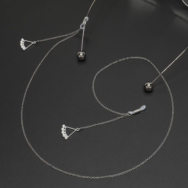Elegant Triangle-Shaped Eyewear Chain Stornfield
