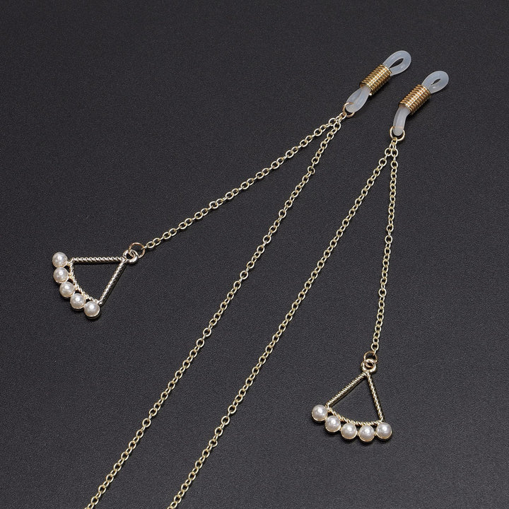 Elegant Triangle-Shaped Eyewear Chain Stornfield
